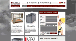 Desktop Screenshot of gitterbox.hu
